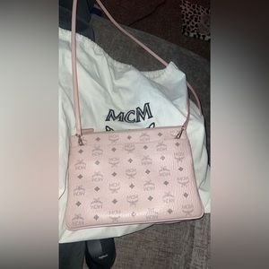 Pink MCM crossbody
